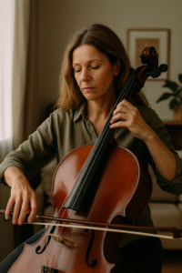 mujer-adulta-aprendiendo-violonchelo